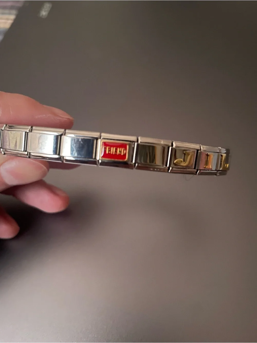 Jill Friend Oregon Stainless Steel Link Bracelet